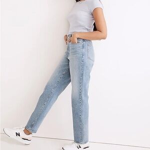Madewell The Perfect Vintage Straight Jeans in Seyland Wash Size 28